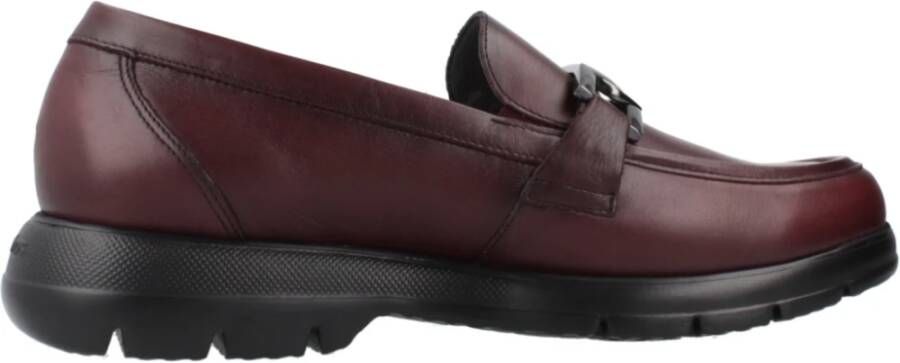 Fluchos Stijlvolle Loafers voor Mannen Gray Dames