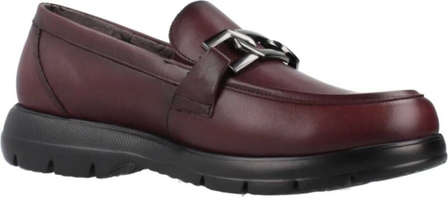 Fluchos Stijlvolle Loafers voor Mannen Gray Dames