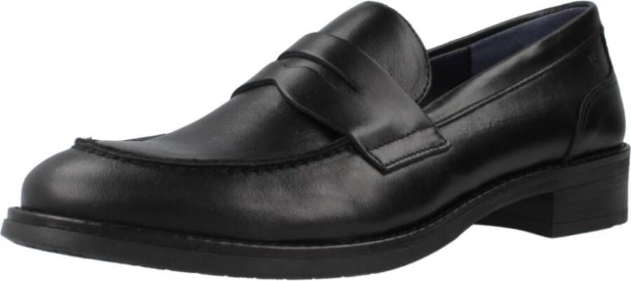 Fluchos Stijlvolle Loafers voor Mannen Black Dames