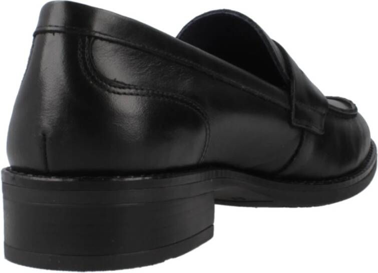 Fluchos Stijlvolle Loafers voor Mannen Black Dames