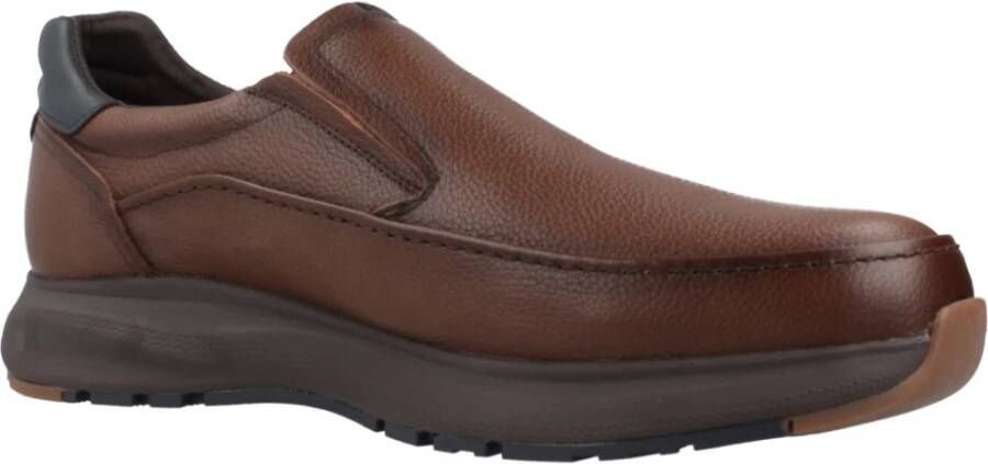 Fluchos Stijlvolle Loafers voor Mannen Brown Heren