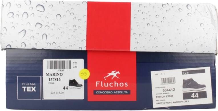 Fluchos Stijlvolle Veterschoenen Blue Heren