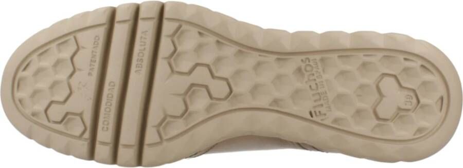 Fluchos Vetersneakers Beige Dames