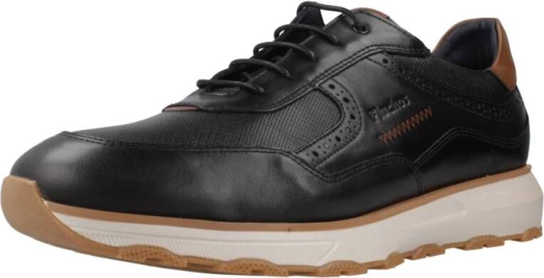 Fluchos Vetersneakers Black Heren