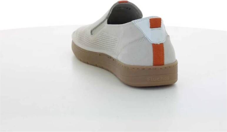 Fluchos Witte LEO F1946 Herenschoenen White Heren