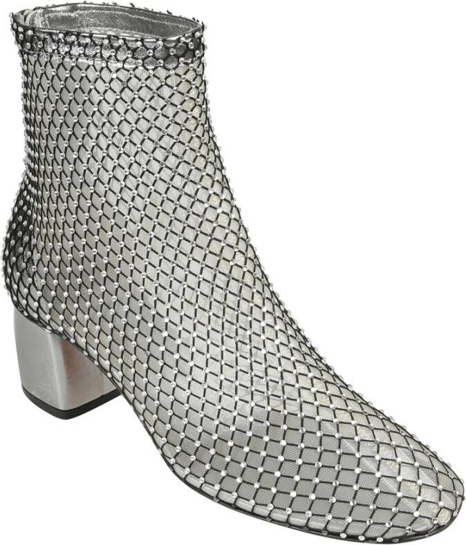 Forte Chique Mesh Strass Laarsjes Gray Dames