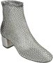 Forte Chique Mesh Strass Laarsjes Gray Dames - Thumbnail 4