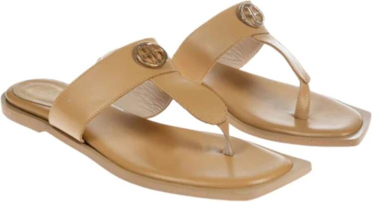 Fracomina Flip Flops Bruin Dames