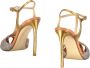 Francesco Russo Kristal Hakken Sandalen Yellow Dames - Thumbnail 3