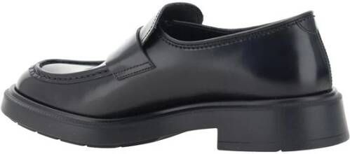 Fratelli Rossetti Leren Loafers met Rubberen Blokhak Black Dames