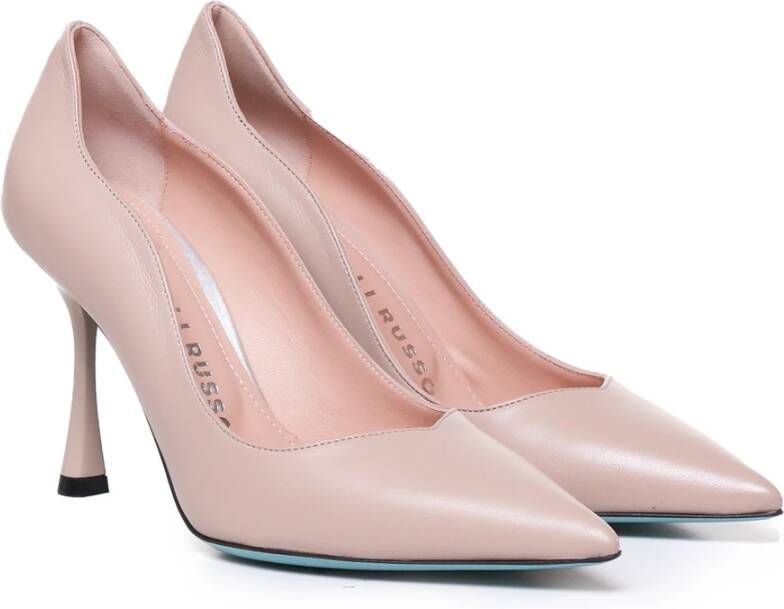 Fratelli Russo Nude Golvende Wreef Pumps Pink Dames