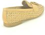 Frau Beige Gevlochten Moccasin + Fluff Beige Dames - Thumbnail 2