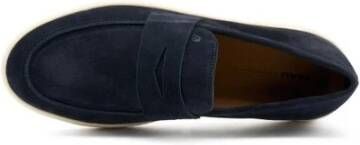 Frau Blauwe smart-casual mocassin Blue Heren