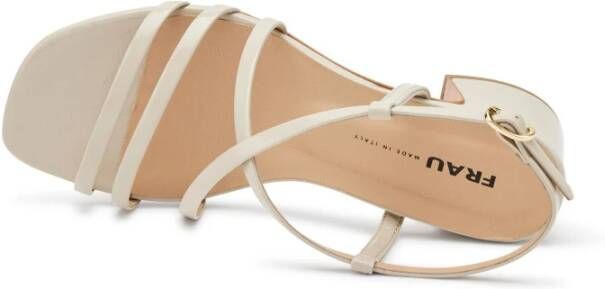 Frau Stijlvolle Patent Sandaal Beige Dames