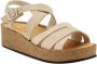 Frau Elegante Beige Sandalen Beige Dames - Thumbnail 3