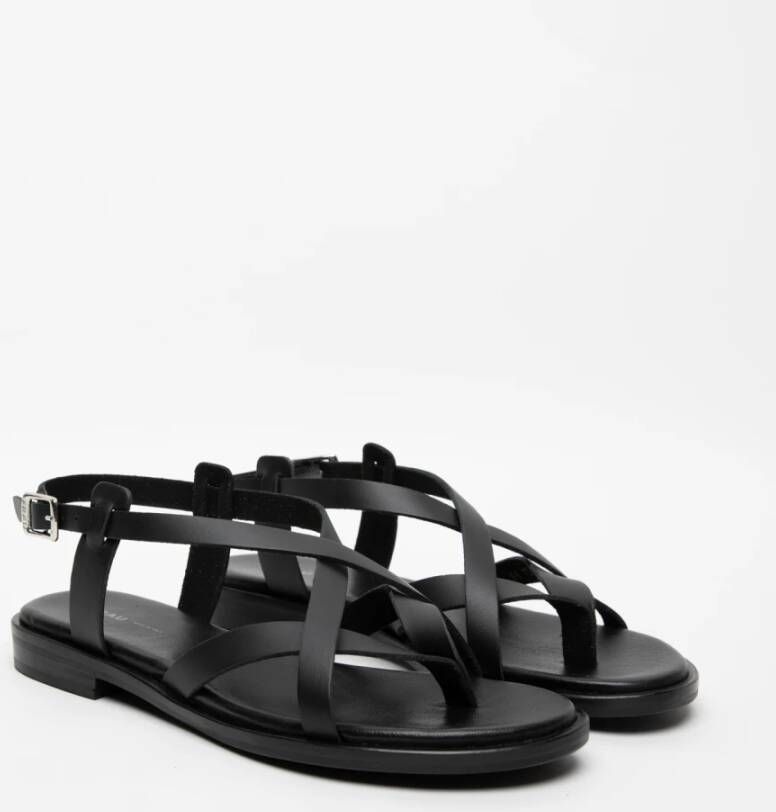 Frau Flat Sandals Black Dames