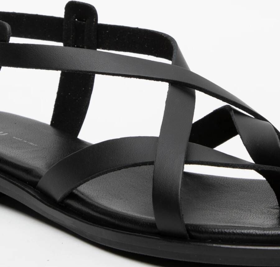 Frau Flat Sandals Black Dames