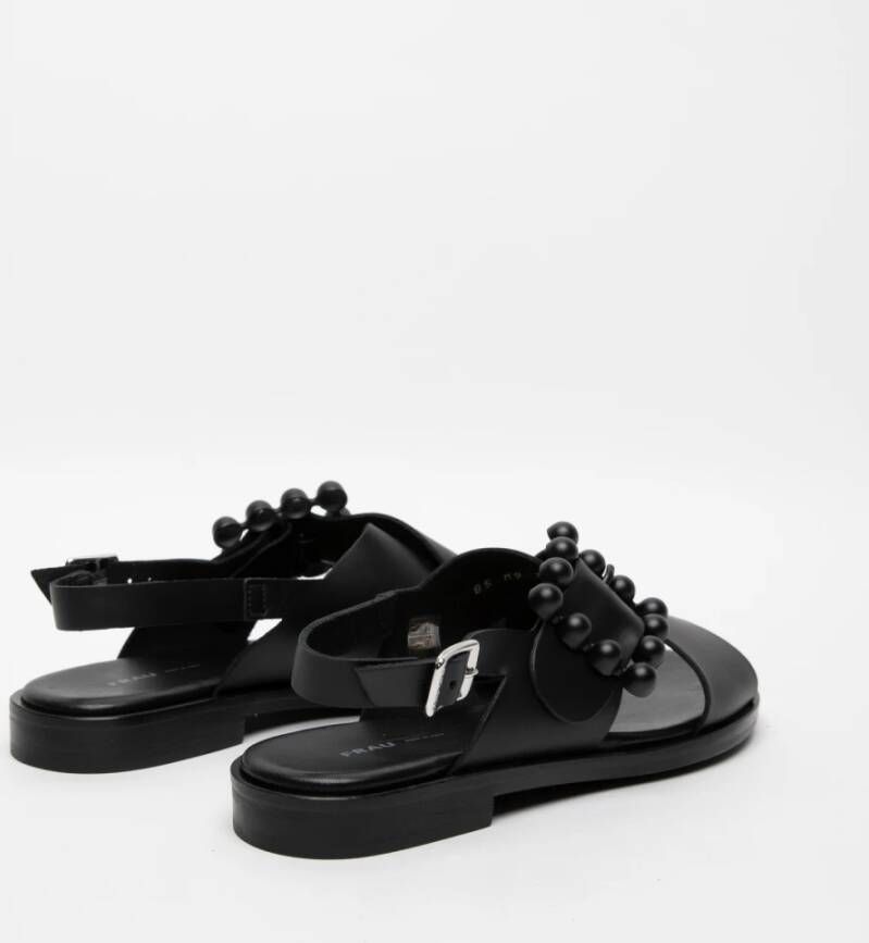 Frau Flat Sandals Black Dames