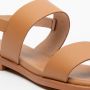 Frau Flat Sandals Brown Dames - Thumbnail 3