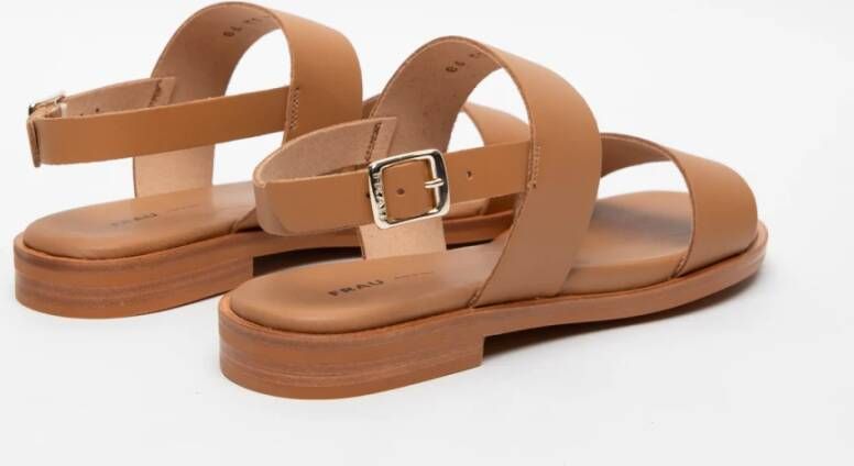 Frau Flat Sandals Brown Dames