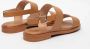 Frau Flat Sandals Brown Dames - Thumbnail 4