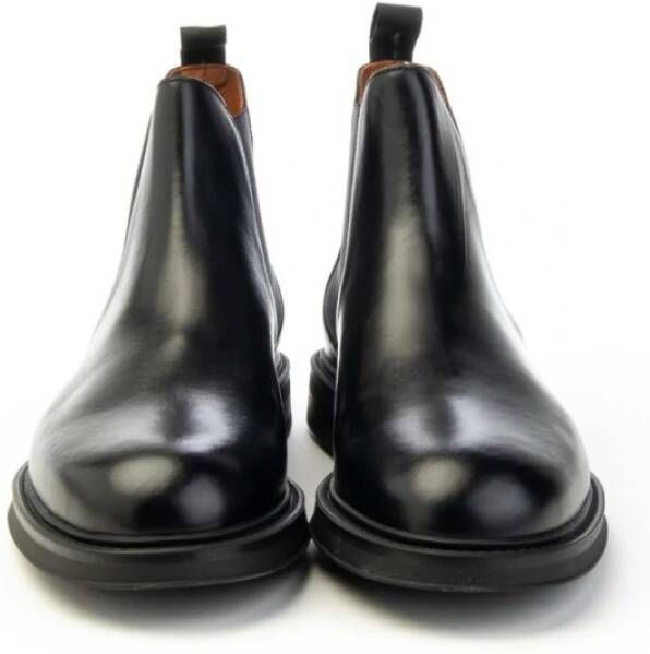 Frau Klieke Chelsea Boots in Londense stijl voor heren Black Heren