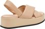 Frau Lage Sandalen Beige Dames - Thumbnail 3