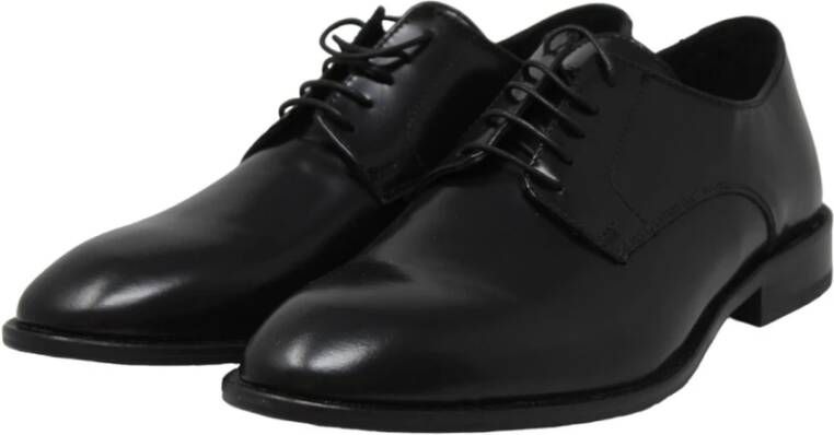 Frau Lage Veterschoenen Black Heren