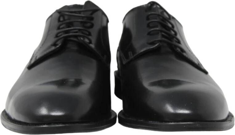 Frau Lage Veterschoenen Black Heren