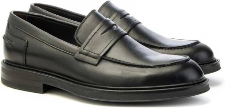 Frau Leren Heren Loafer Model 72N8 Black Heren