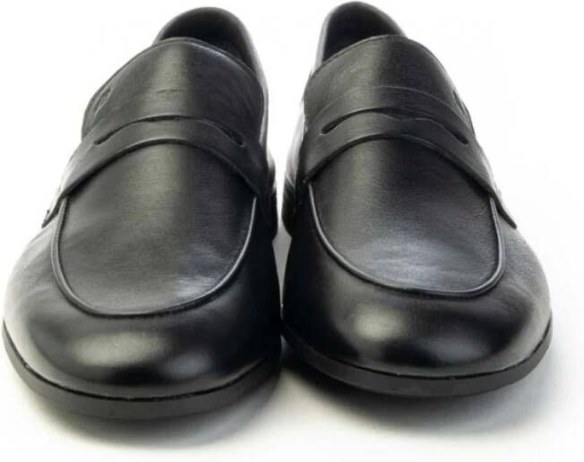 Frau Leren Mocassin voor Mannen Black Heren