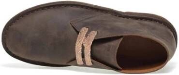 Frau Nabuk Desert Boots met leren voering Brown Heren