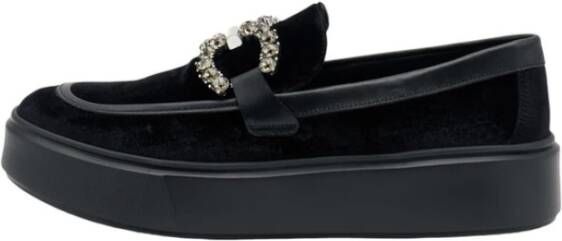 Frau Stijlvolle Loafers voor Mannen Black Dames