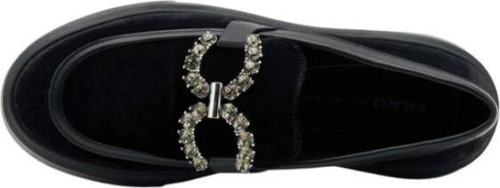 Frau Stijlvolle Loafers voor Mannen Black Dames