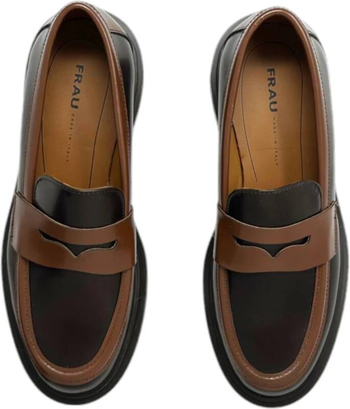 Frau Stijlvolle Loafers voor Mannen Brown Dames