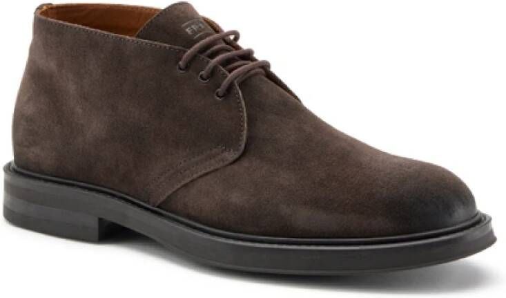 Frau Suède Desert Boot Stijl Schoenen Brown Heren