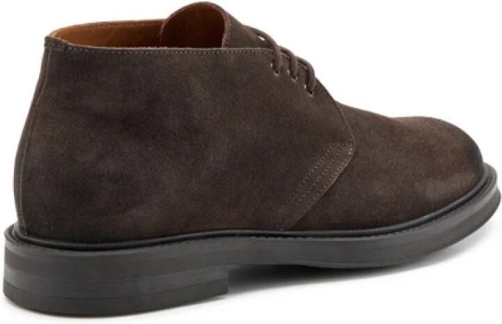 Frau Suède Desert Boot Stijl Schoenen Brown Heren