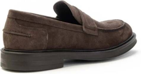 Frau Suède Loafer Stijl 72C8 Bruin Mannen Brown Heren