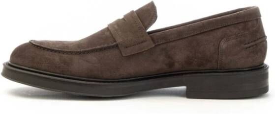 Frau Suède Loafer Stijl 72C8 Bruin Mannen Brown Heren