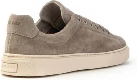 Frau Suede Sneakers Mannen Stijlvol Italië Beige Heren