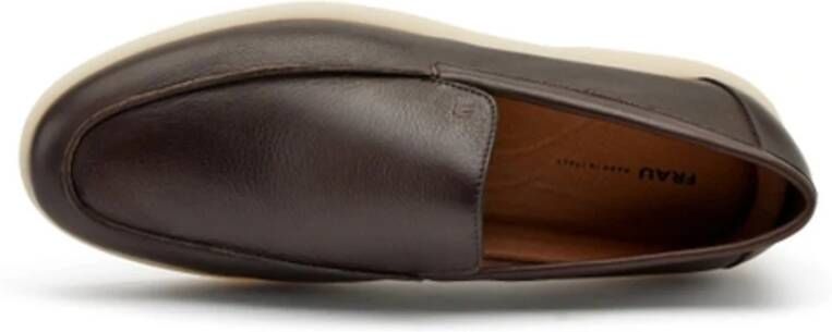 Frau Tijdloze Slip-On Sportieve Klassieke Schoen Brown Heren