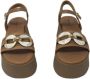 Frau Zeppa Sandals 88b5 Bruin Dames - Thumbnail 3