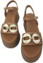 Frau Zeppa Sandals 88b5 Bruin Dames - Thumbnail 4