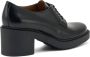 Frau Zwarte leren veterschoenen voor dames Black Dames - Thumbnail 3