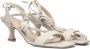 Fred de la Bretoniere Elegante Wrap Sandalen White Dames - Thumbnail 8