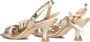 Fred de la Bretoniere Elegante Wrap Sandalen Yellow Dames - Thumbnail 8