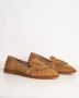 Fred de la Bretoniere Lilay Suède Loafers Brown Dames - Thumbnail 3