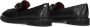 Fred de la Bretoniere Paris Leya Loafers Zwart Leer Black Dames - Thumbnail 12