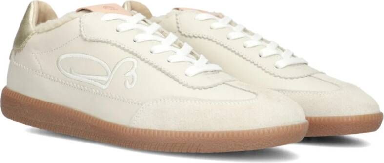 Fred de la Bretoniere Pearl Sign Dames Sneakers Wit White Dames