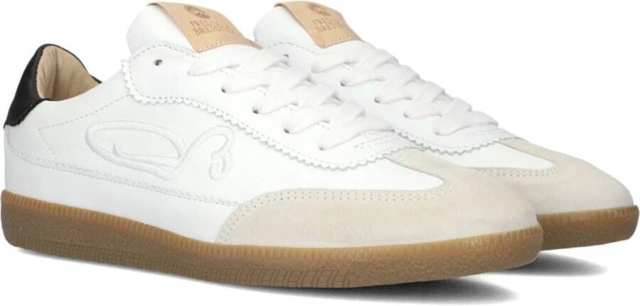 Fred de la Bretoniere Pearl Sign Lage Sneakers White Dames